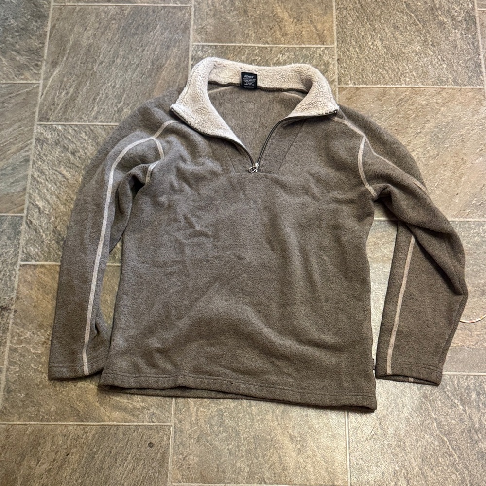 Kuhl Men's Tan Zip-Up Sweater